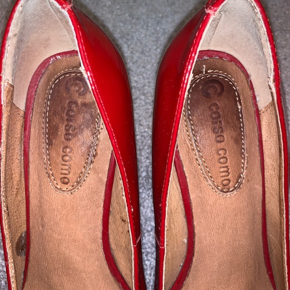 Corso Como red patent leather pumps - Picture 6 of 6